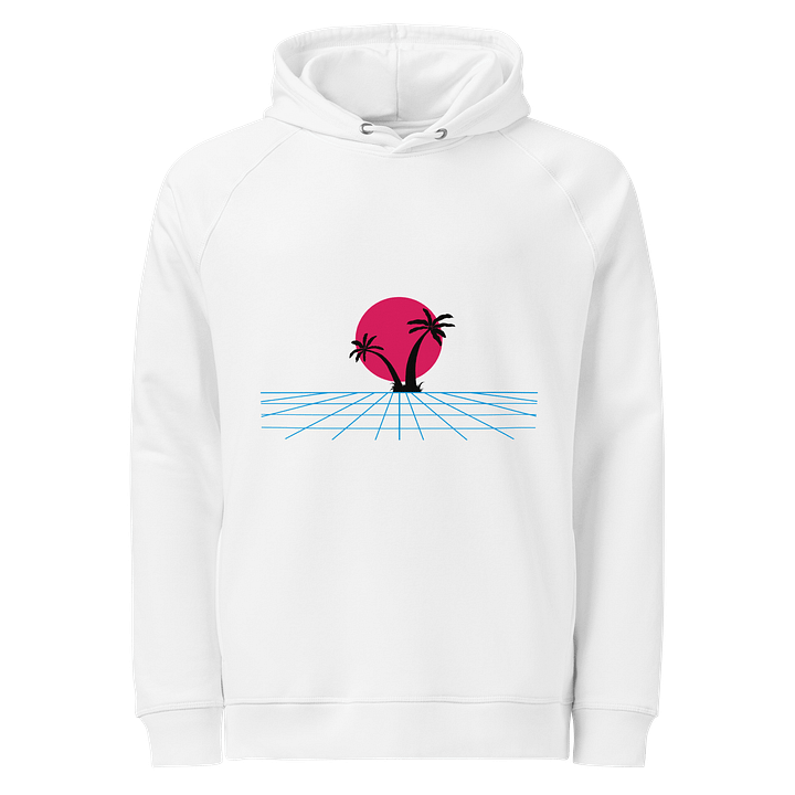 Retro Sun Palm Unisex Hoodie product image (1)