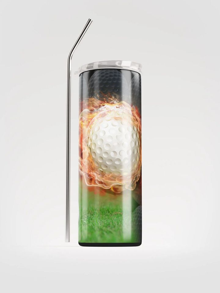 Golf ball in Flames product image (1)