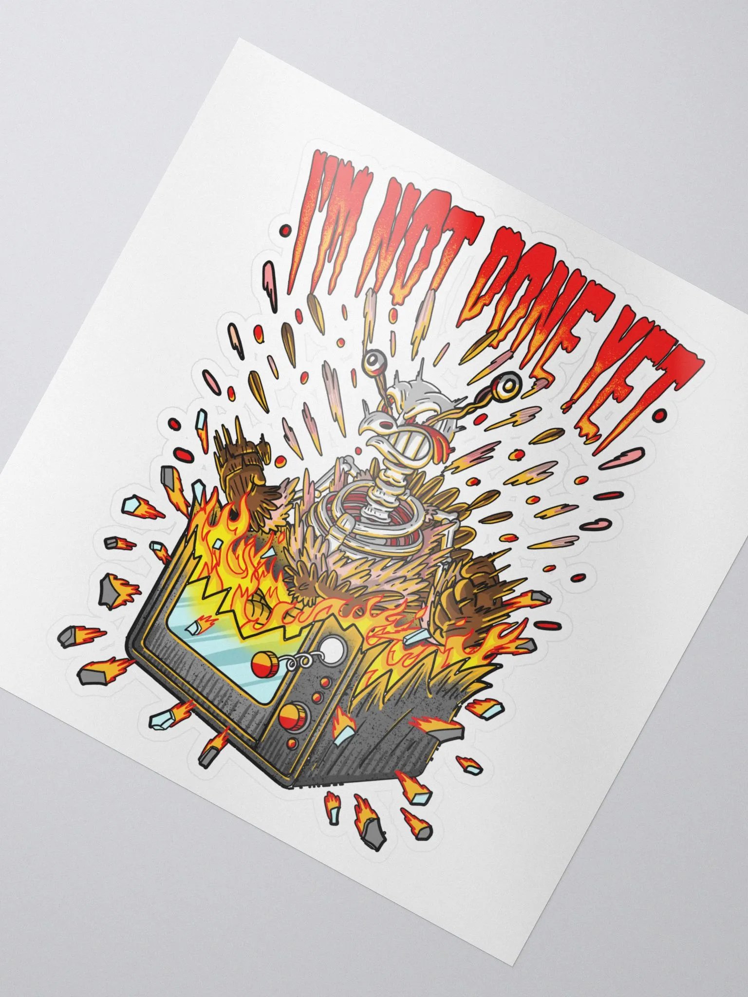 Oven Escape Sticker product image (2)