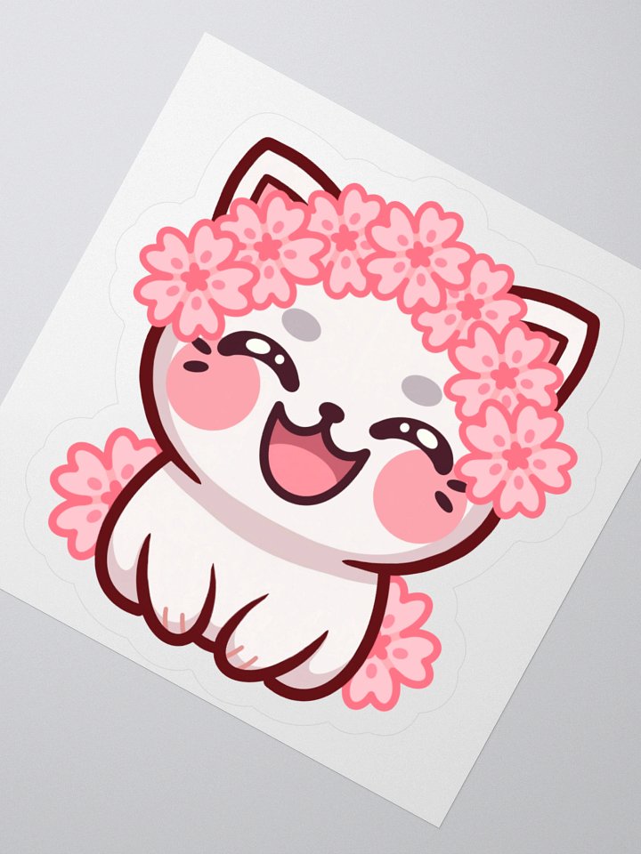 Mircat Flower Sticker product image (2)