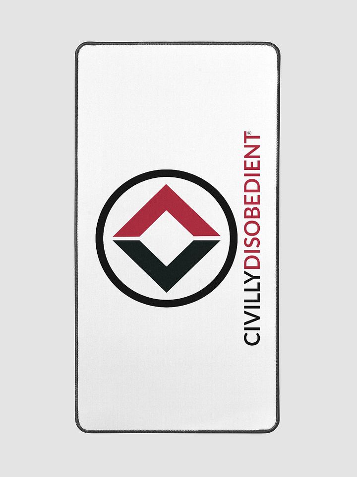 Civilly Disobedient Logo Desktop Mat product image (2)
