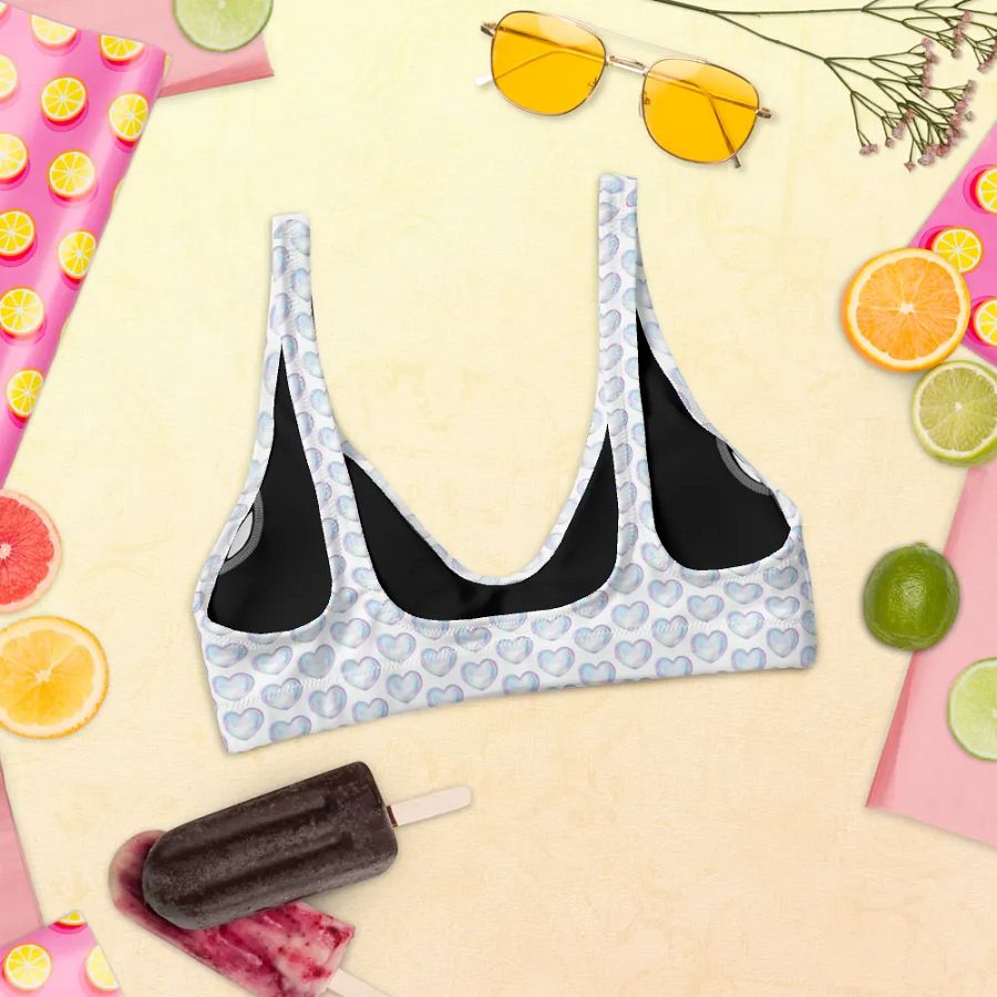 Padded Heart bubble Bikini Top product image (11)