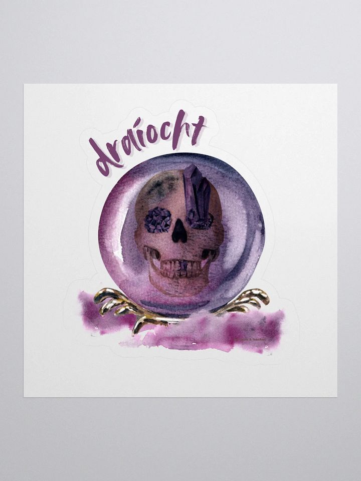 Draíocht Skull Sticker product image (1)