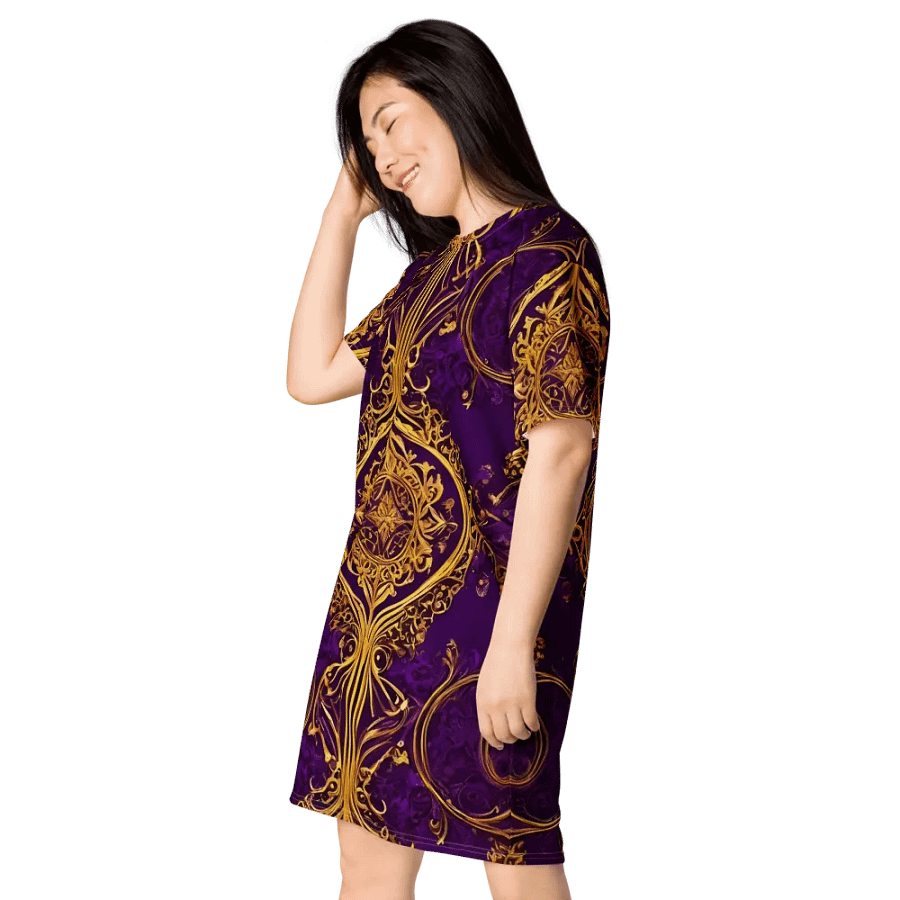 Swirl EcstasyT Shirt Dress product image (5)