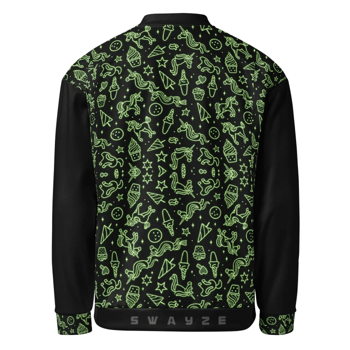 Unicorn Neon Dream Bomber Jacket product image (2)