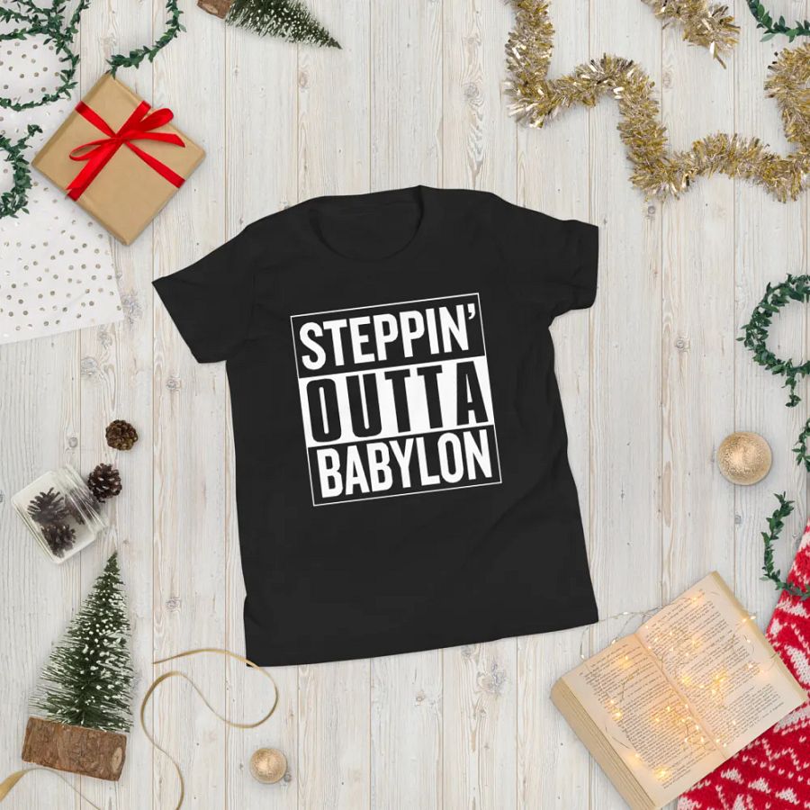 Christafari Kids Steppin' Outta Babylon Shirt product image (5)