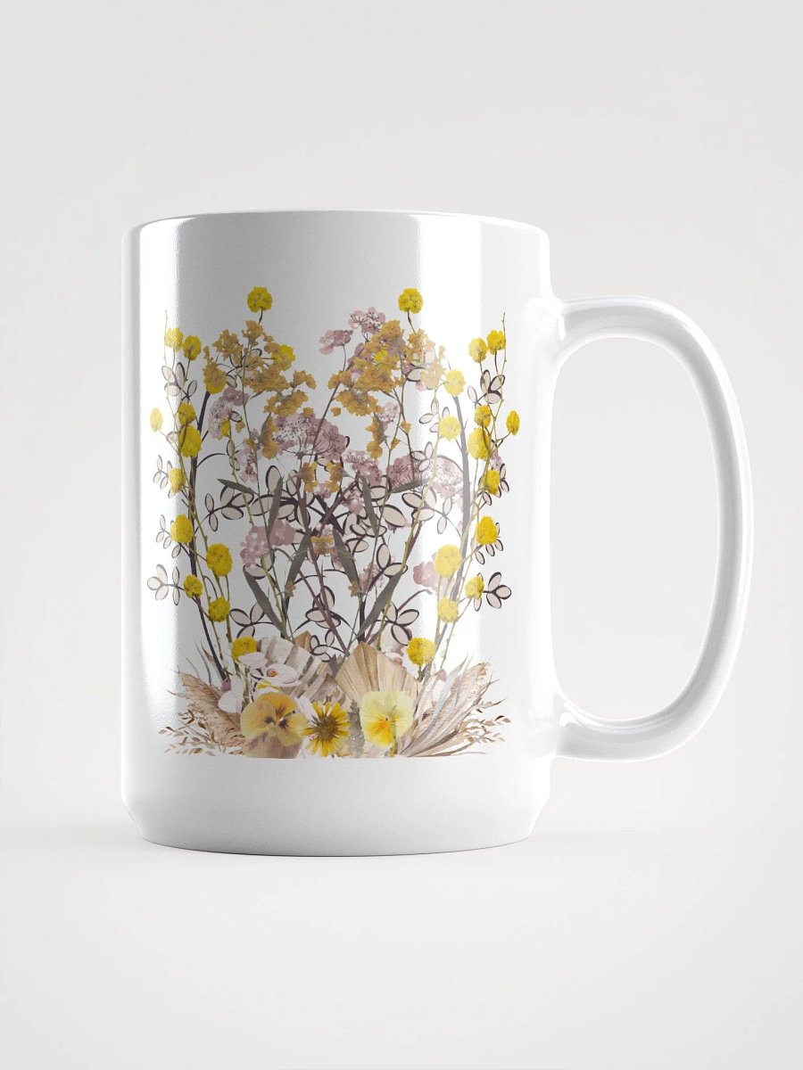 Botanical Flower Mug 15 Oz. product image (1)