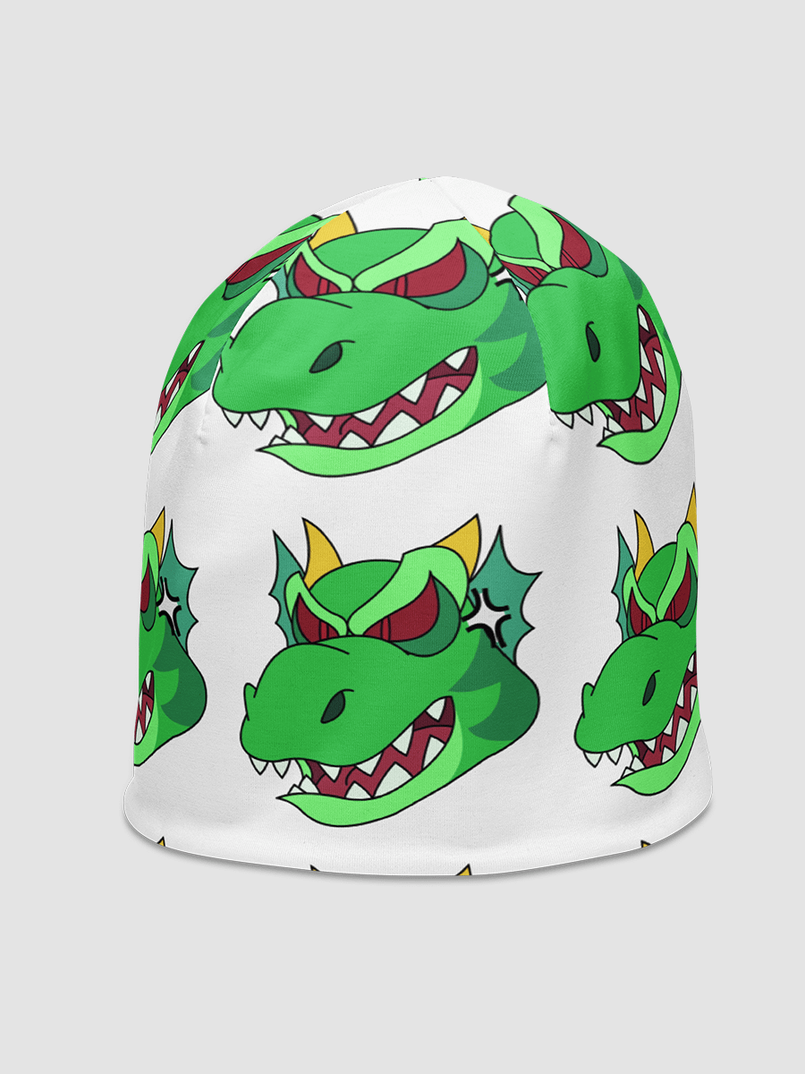 Lotta Angry Green Dragon All-Over Print Beanie product image (1)