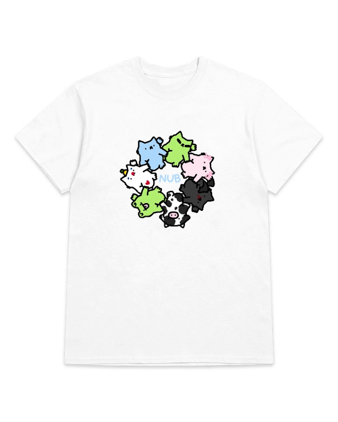 nub lub tees🤍🖤 product image (1)