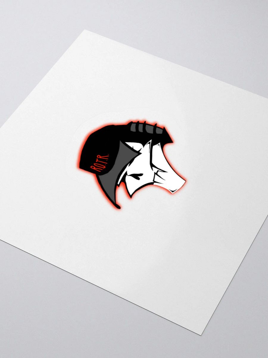 Bold R.O.T.R. Skull Cap Sticker product image (8)
