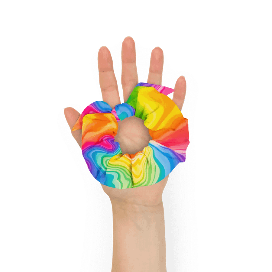 Rainbow Swirl All-Over Scrunchie product image (11)
