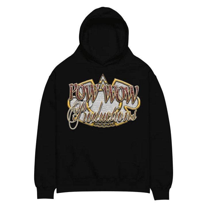 Pow Wow Logo Premium Oversized Hoodie by AS Colour product image (2)