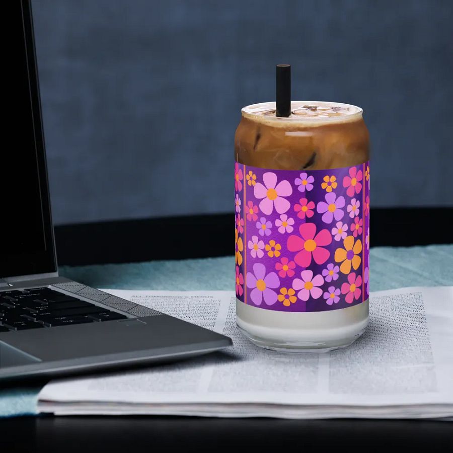 Blossom Burst Glass Tumbler product image (4)