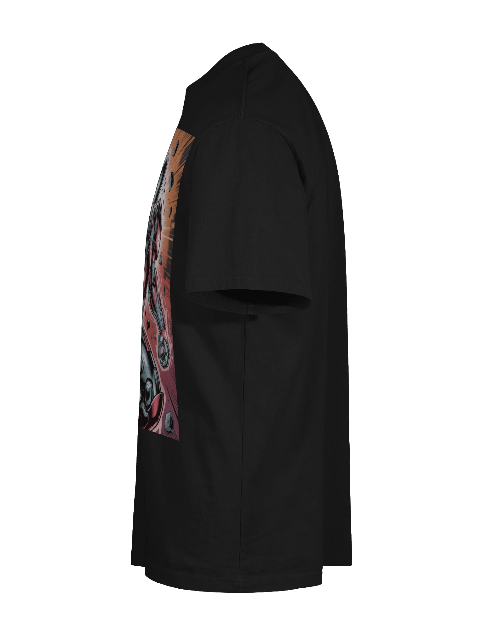 Plasma Rampage: Ultron Oversized Faded T-Shirt product image (10)