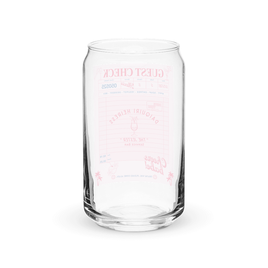 CHECK PLEASE! DAIQUIRI GLASS product image (6)