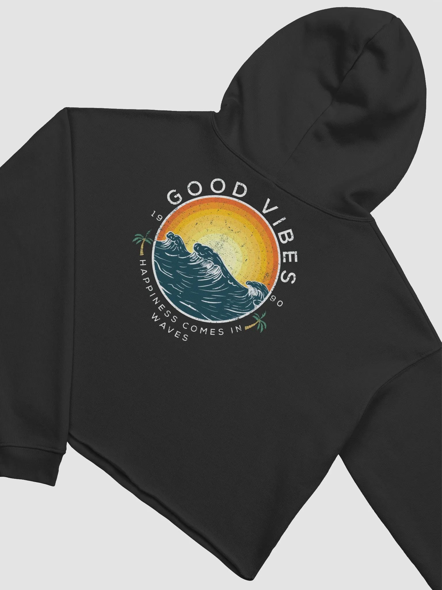 Topaz Nation Good Vibes Cropped Hoodie product image (1)