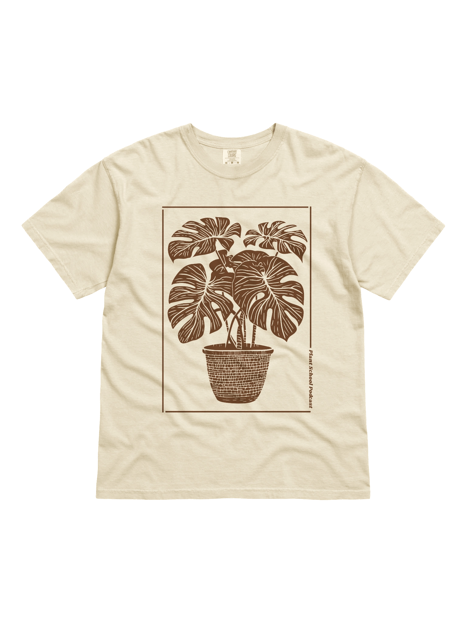 Monstera Linocut product image (1)