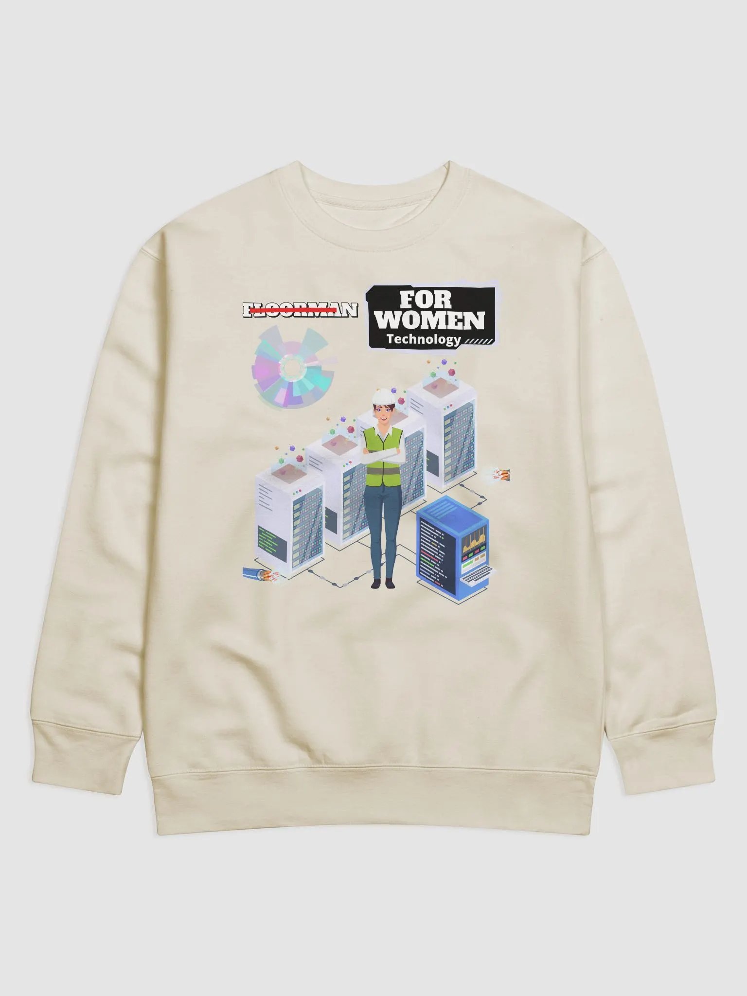 For Women Technology Inspirational Sweatshirt product image (22)