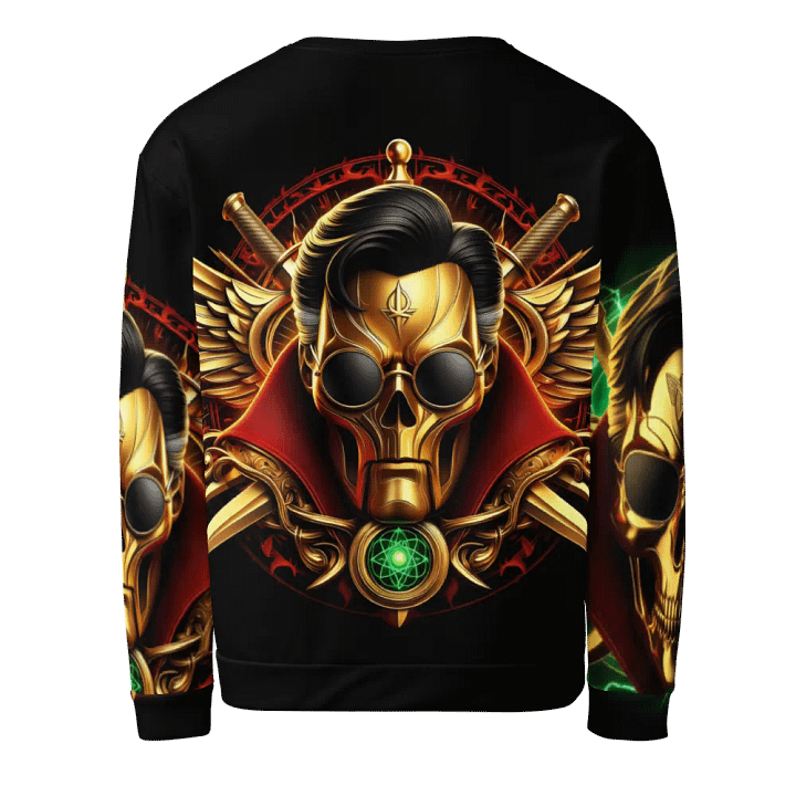 Silver Robot-Skull Face - Unisex Sweatshirt #43 product image (2)