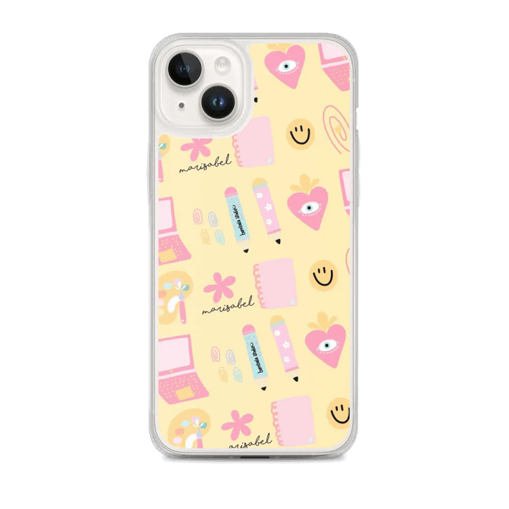 Whimsical Yellow Marisabel iPhone Case product image (1)