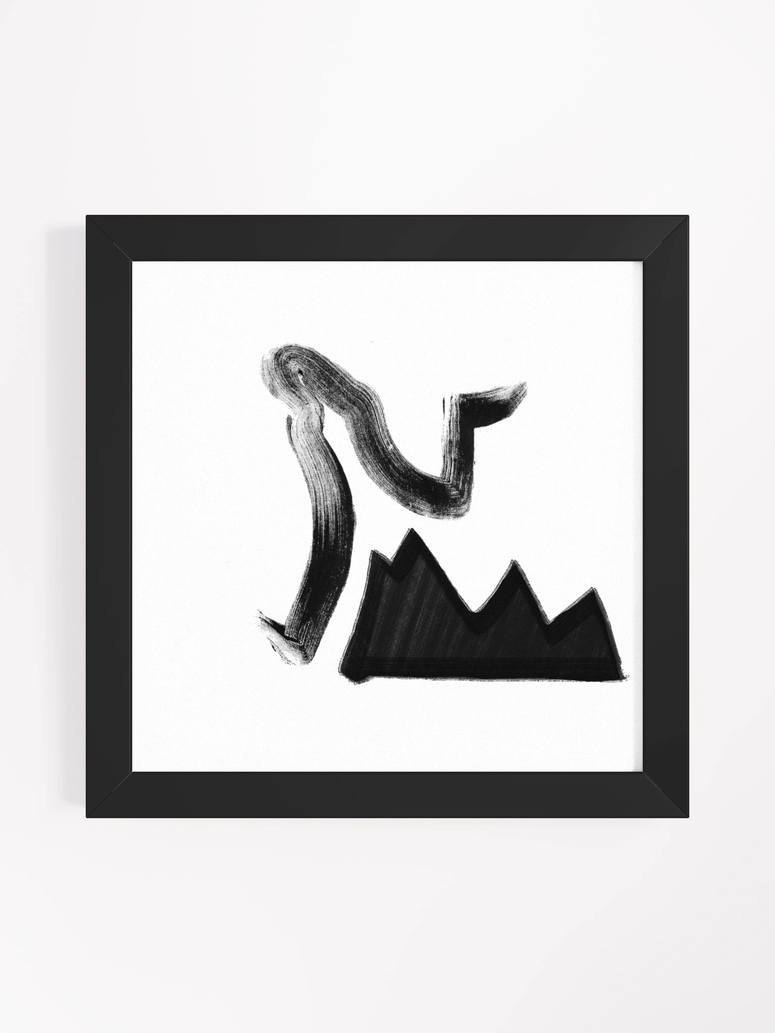 "After the Climb" - Framed Minimalist Art Print product image (1)