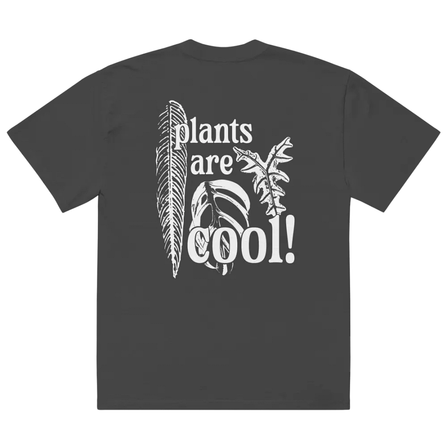 plants are cool 😎 oversized tee product image (4)