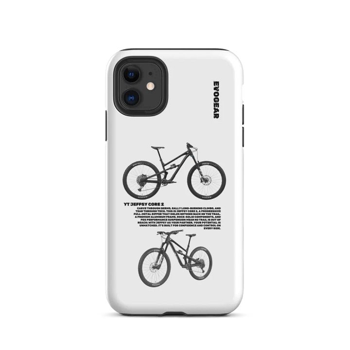 White Jeffsy Core 2 iPhone Case product image (47)