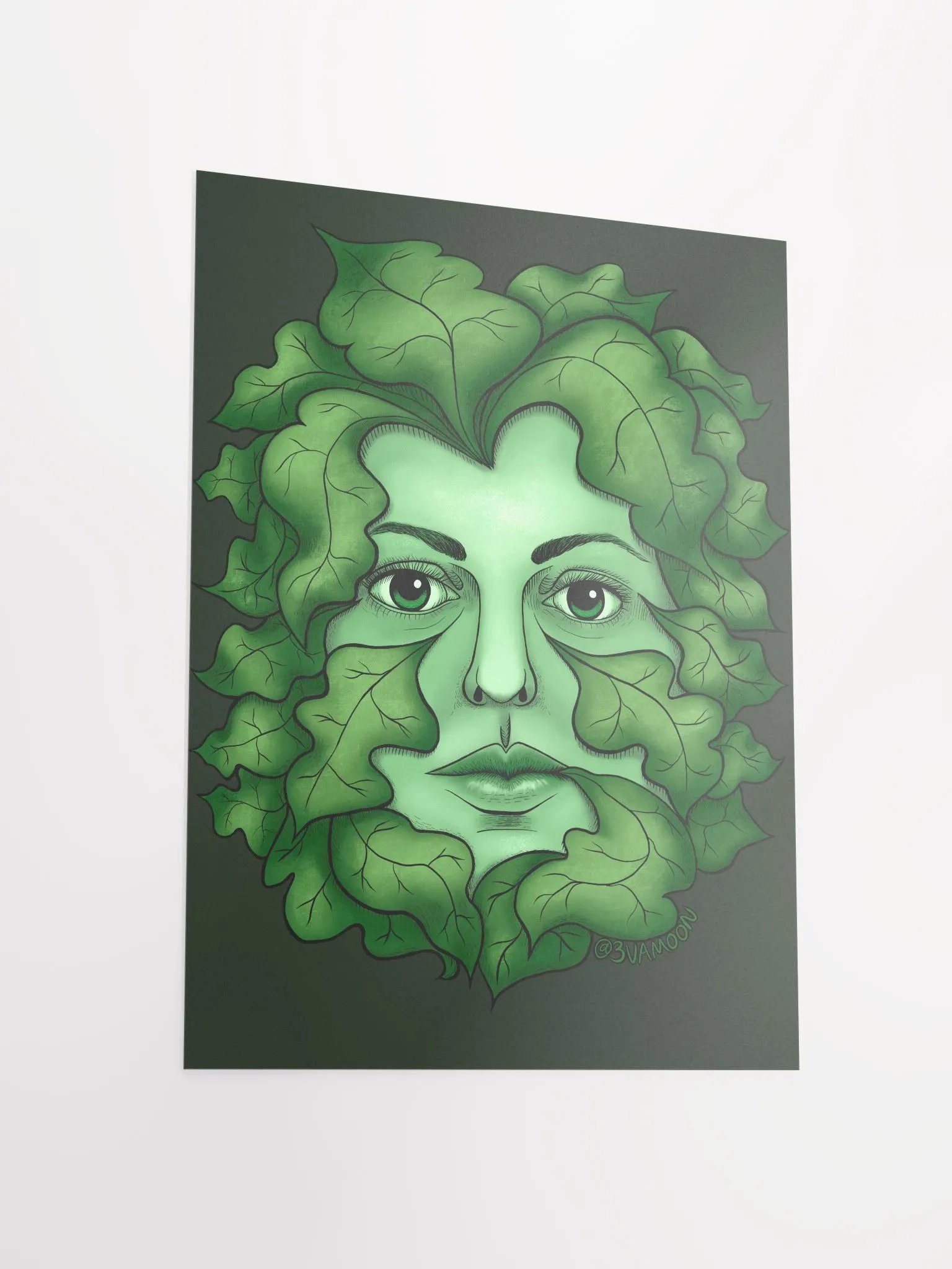 Green Goddess 12''x16'' POSTER PRINT product image (3)