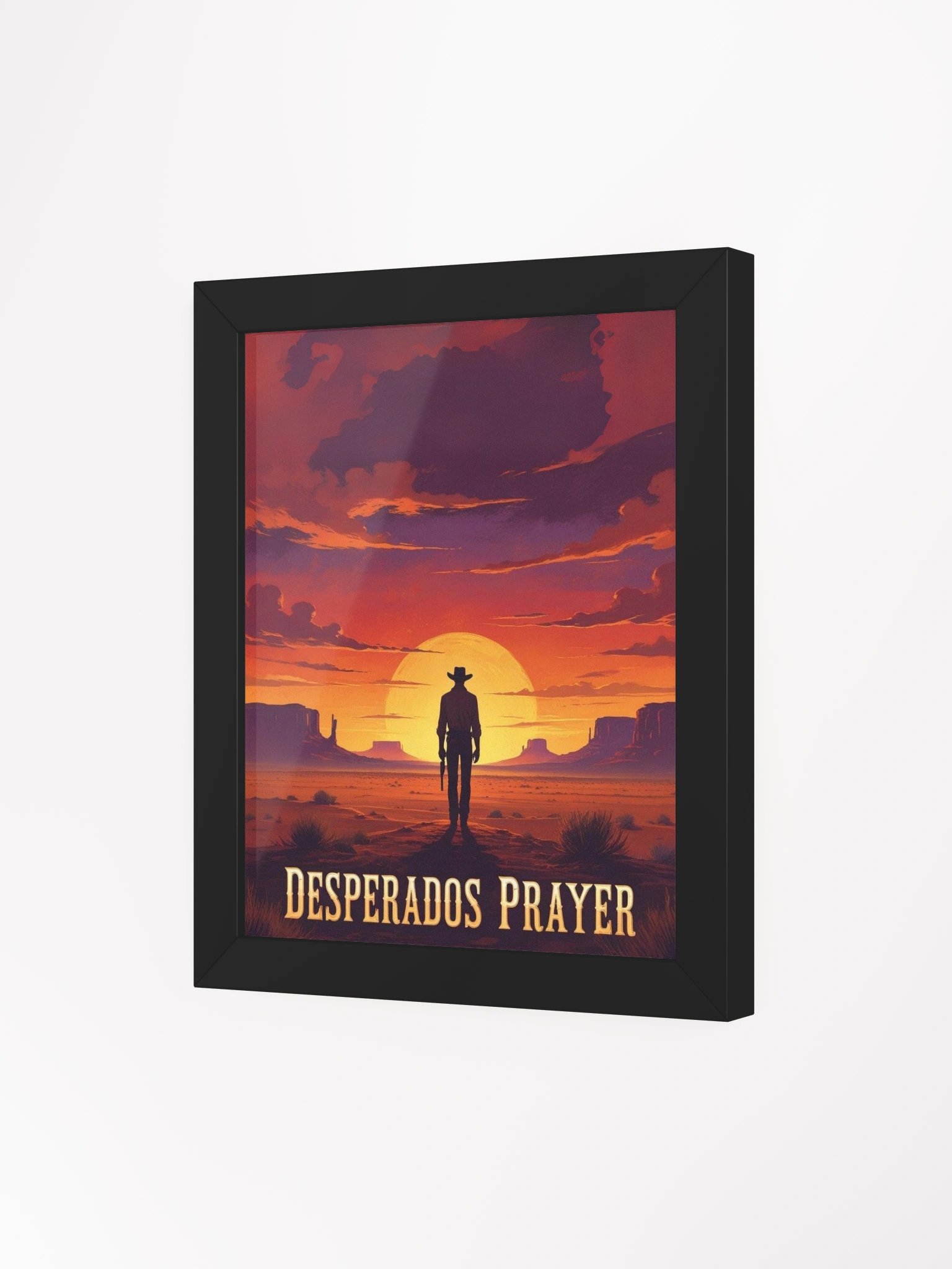 Desperado's Prayer Sunset Poster product image (3)
