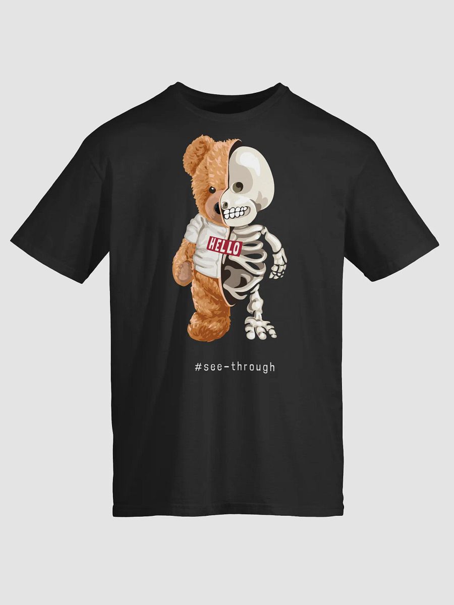 Hello Teddy Split T-Shirt product image (1)