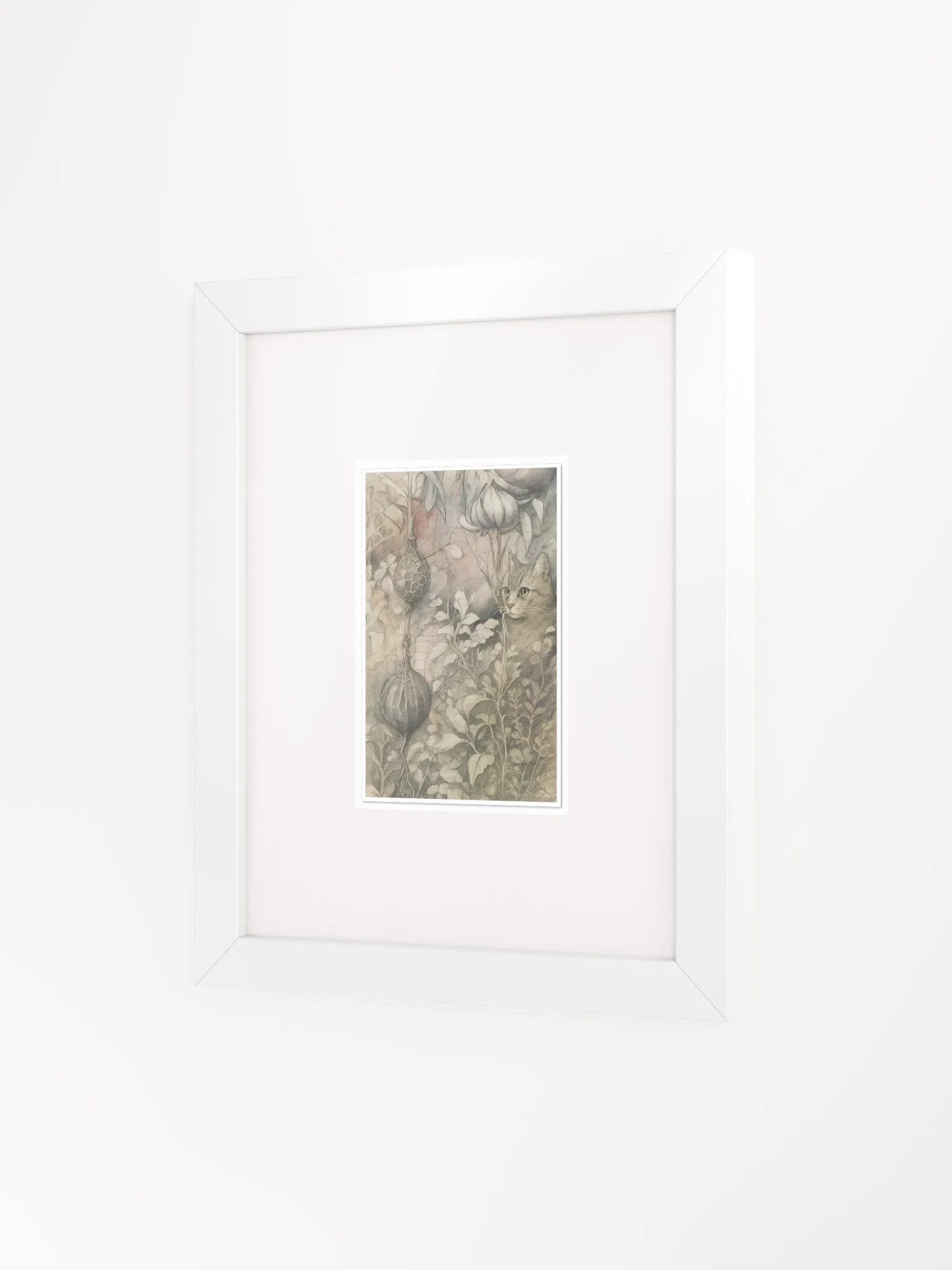 The Secret Garden Sketchbook Artprint Framed product image (3)