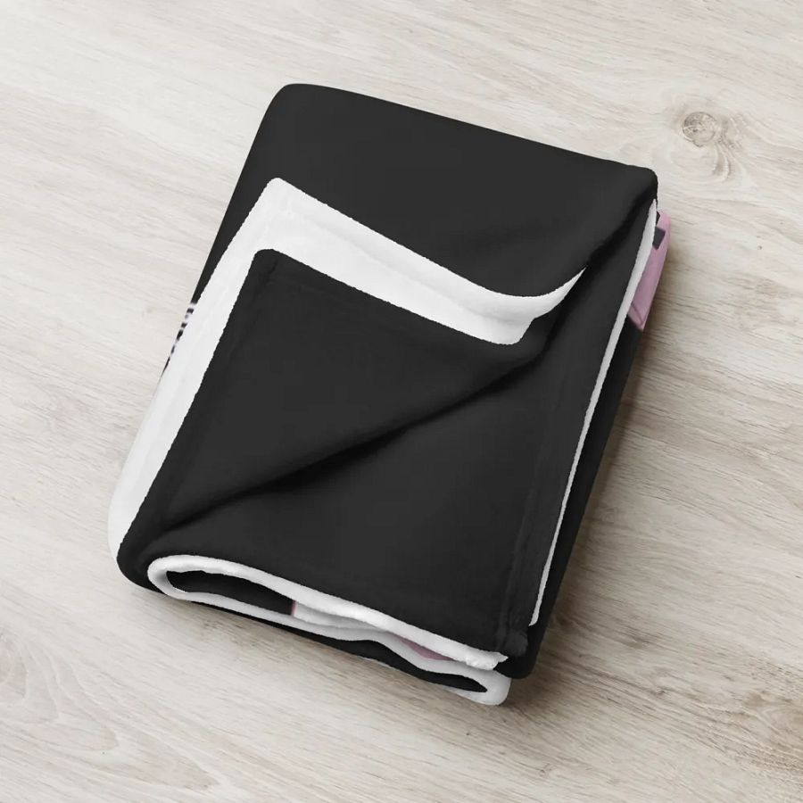 Throw Blanket - Byakko Howaito - Full Black Edition product image (18)