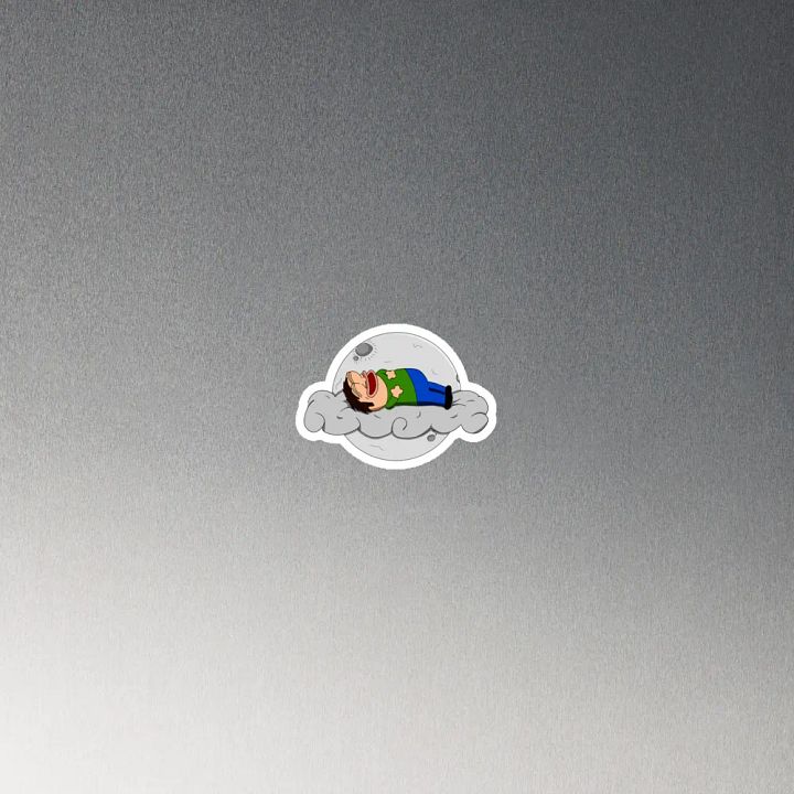 Mijo on Clouds Die-Cut Magnet product image (4)