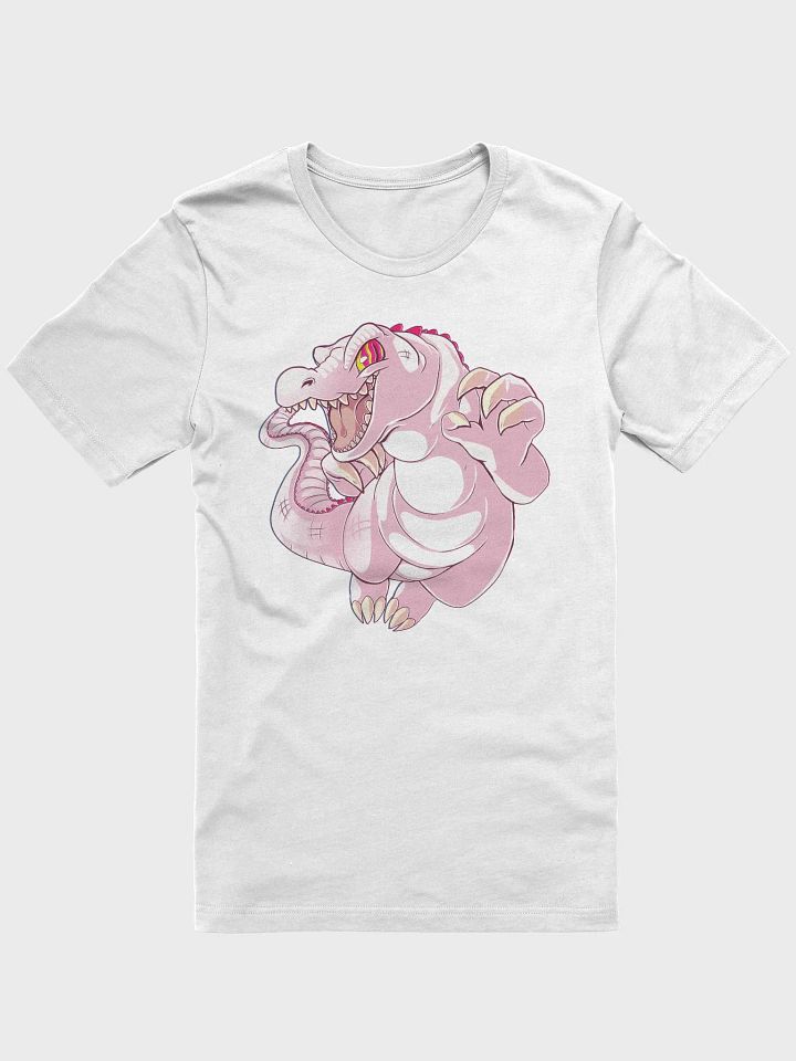 WHITE CROC | Front Print Tee [ PRINT ON DEMAND ] product image (1)