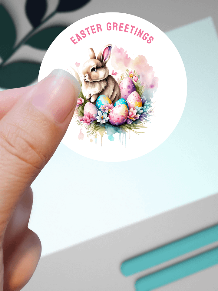 Cute Little Easter Bunny Greetings product image (1)
