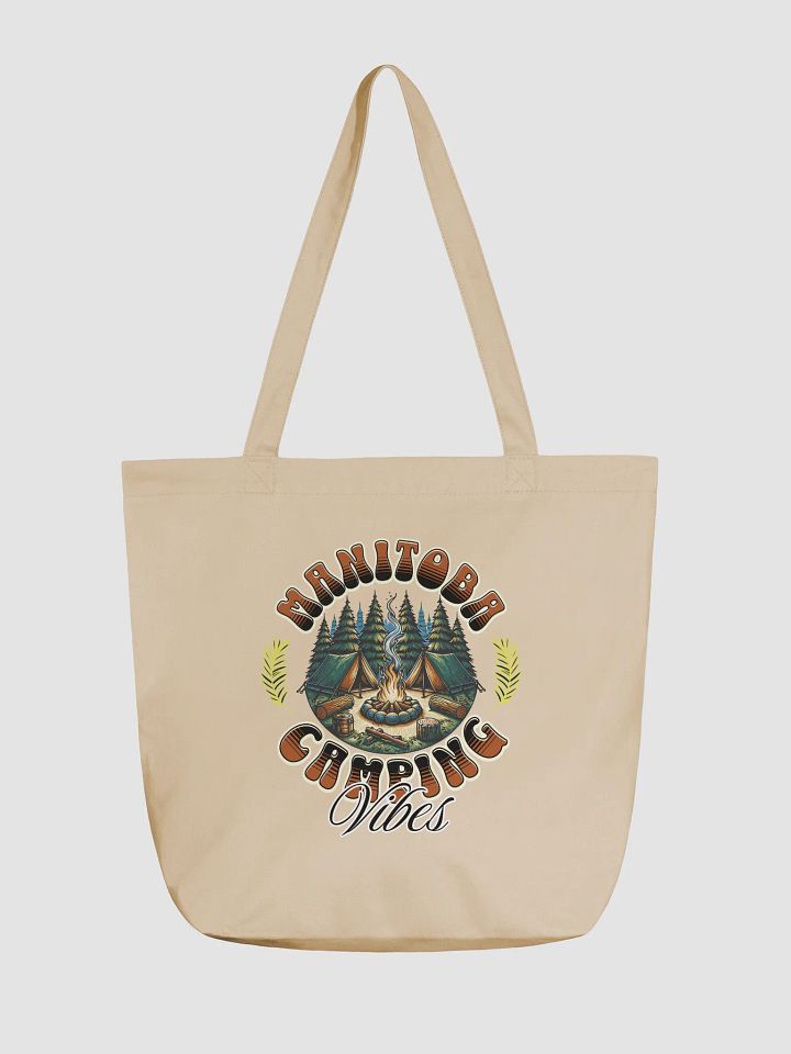 Manitoba Camping Vibes Eco-Friendly Tote Bag product image (5)