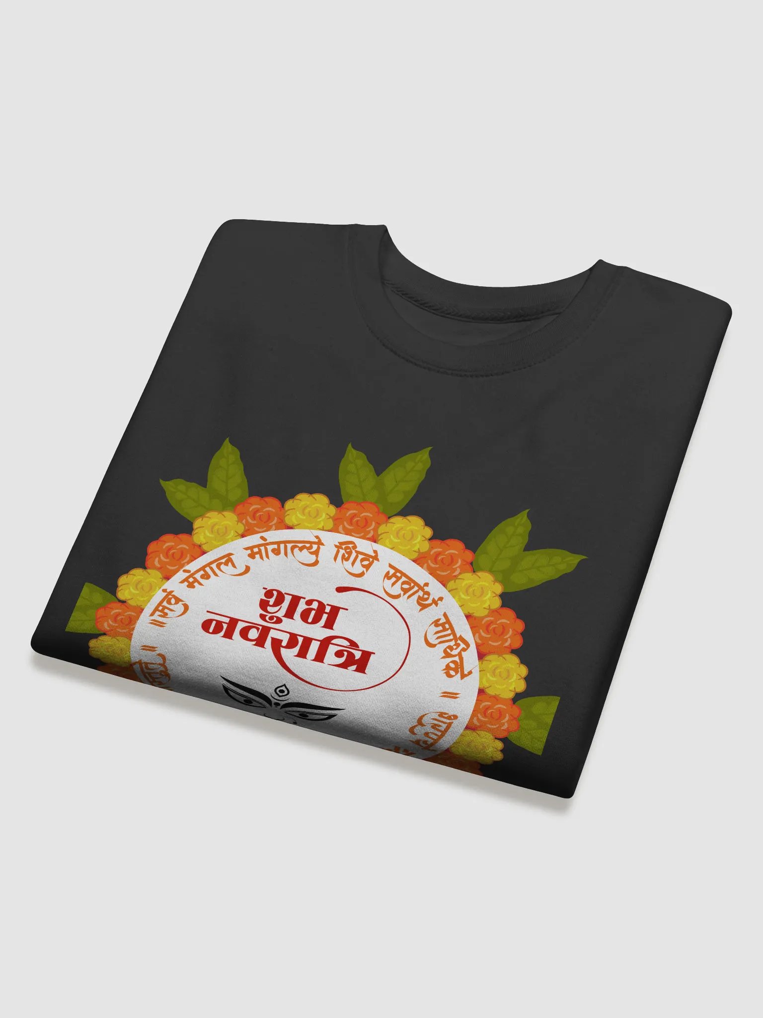 Navratri T-Shirt Full Sleeves - Round Neck - Enjoy the festival and Gift for your loved ones product image (4)