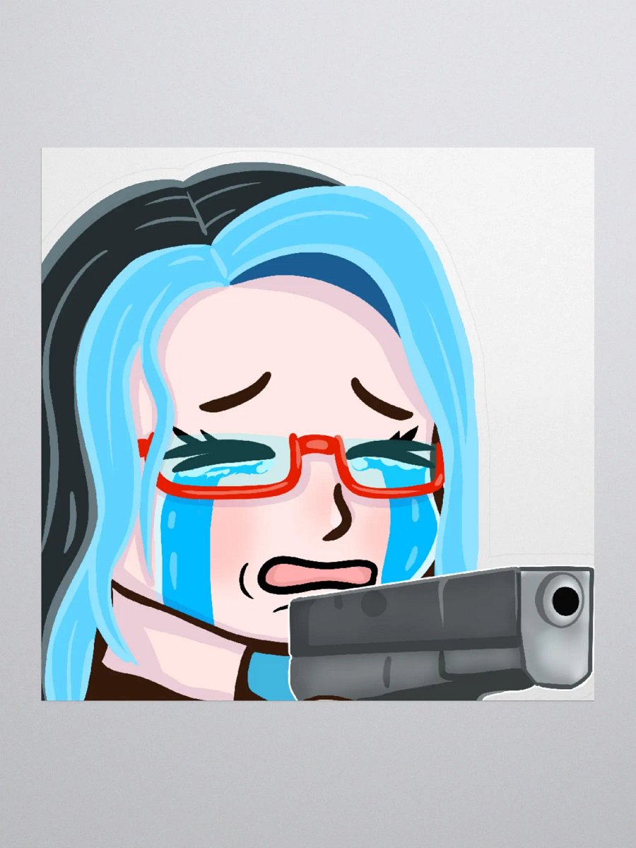 NayNay shooty Mcshootface sticker product image (1)