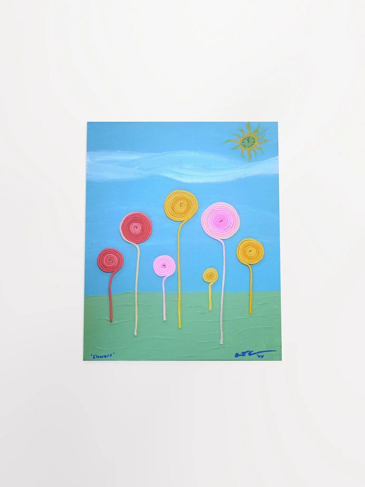 Whimsical Flowers Poster product image (1)