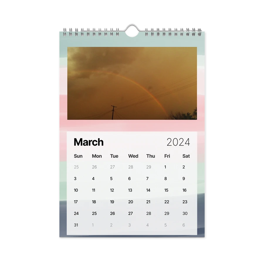 Rainbow Calendar product image (25)