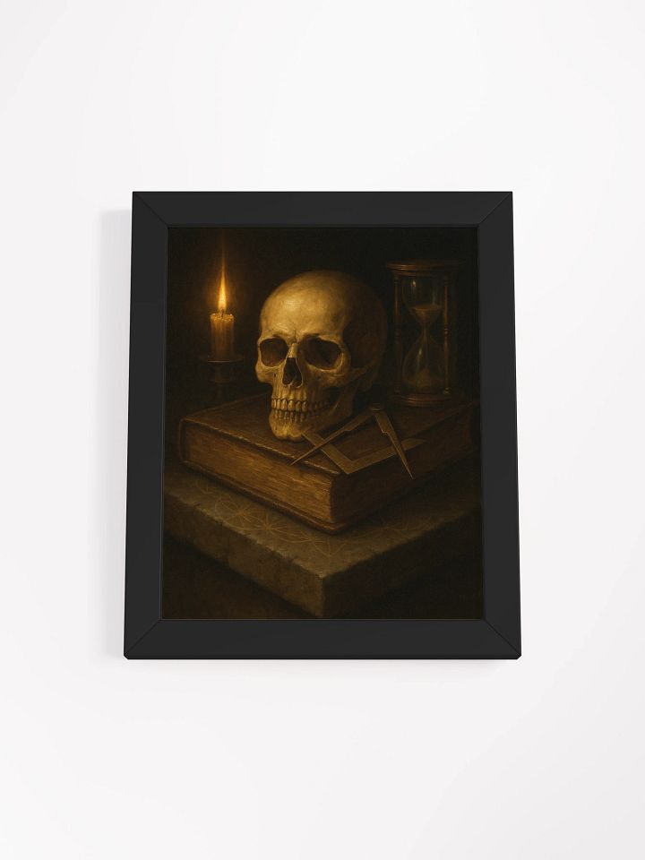 Memento Mori – Framed Matte Print product image (1)