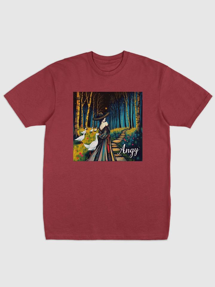 Enchanted geese in the Forest Tee product image (1)