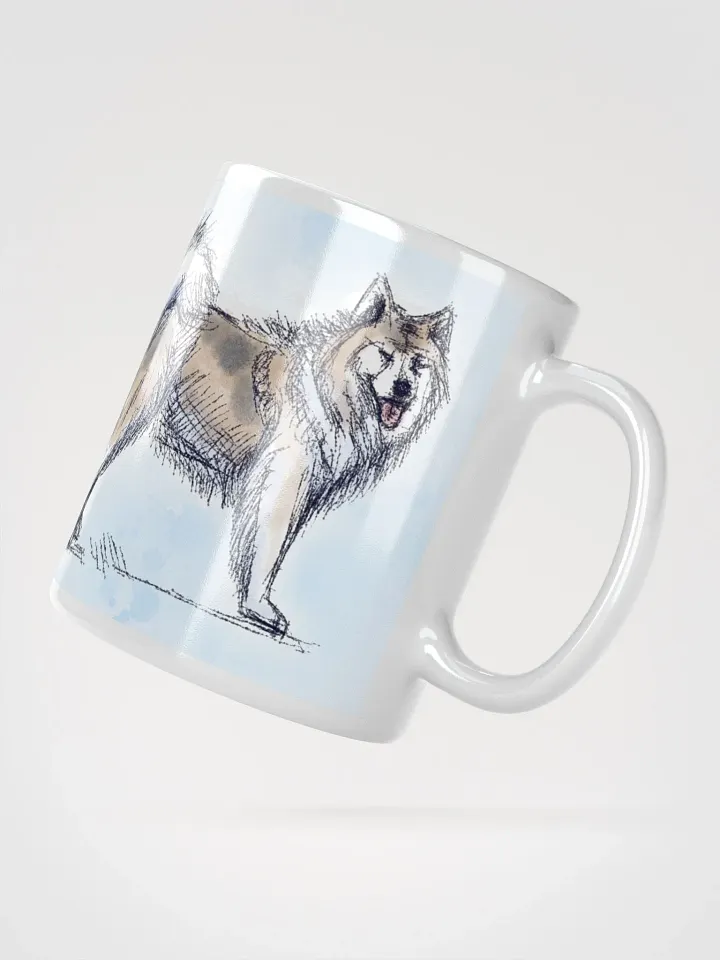 Malamute Love White Glossy Mug product image (6)