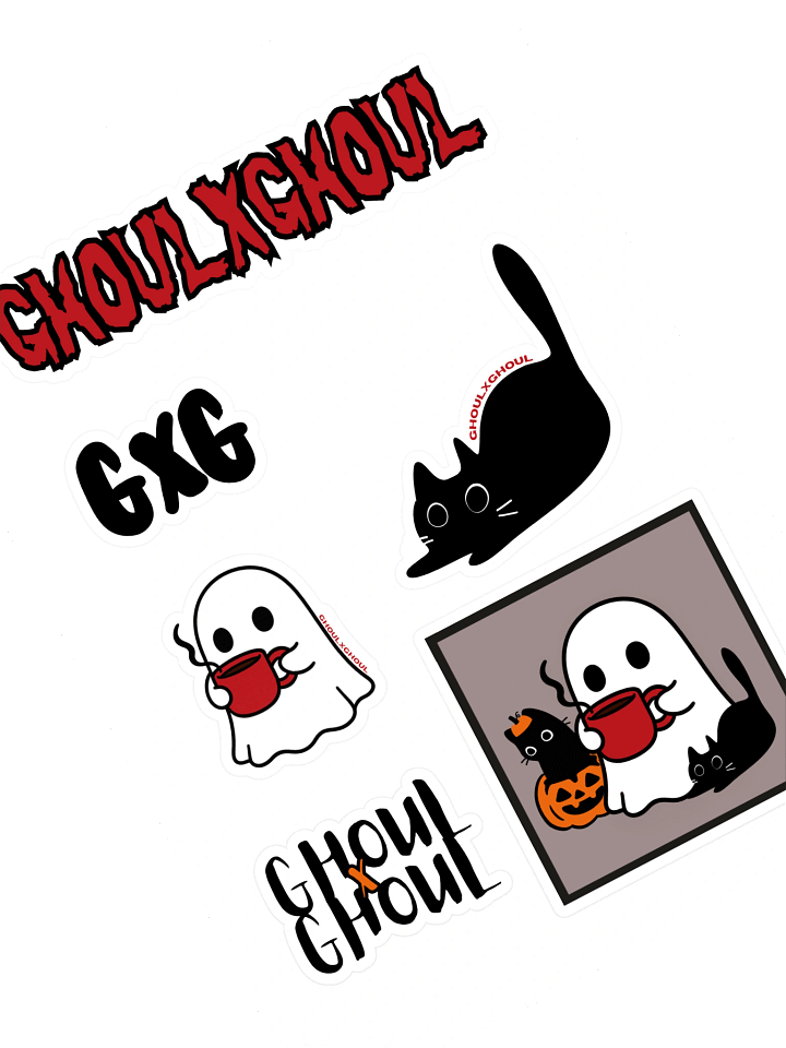 GXG Halloween Sticker Sheet product image (1)