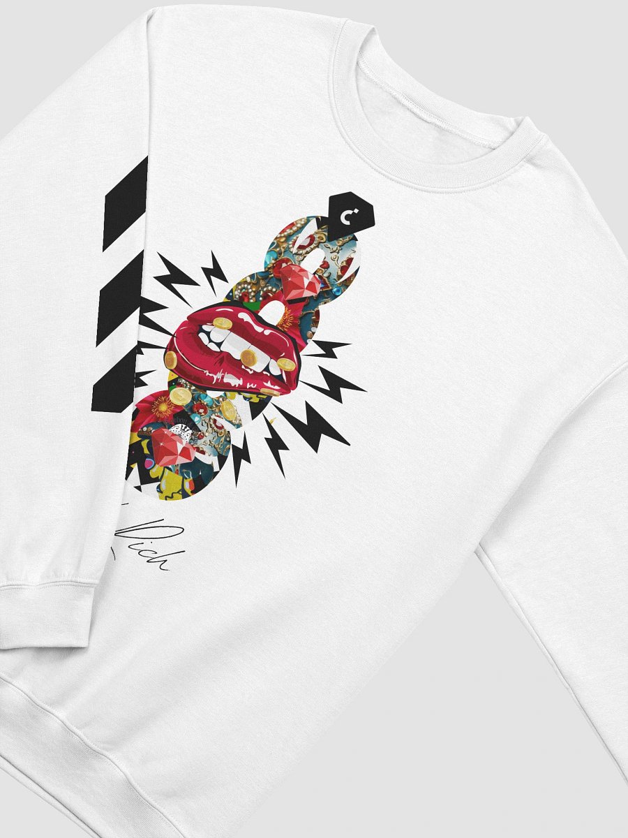 'Speak Rich' Red Lips Sweater product image (3)