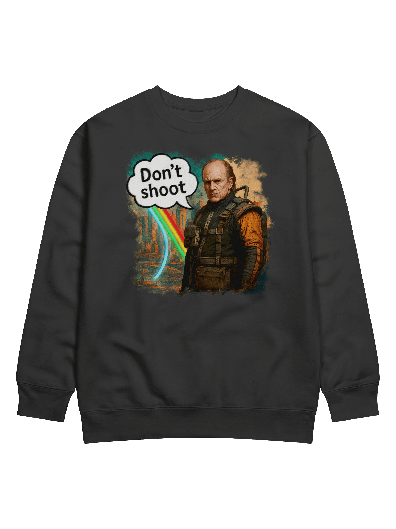 Don’t Shoot Hoodie (Lore Beam Edition) product image (2)