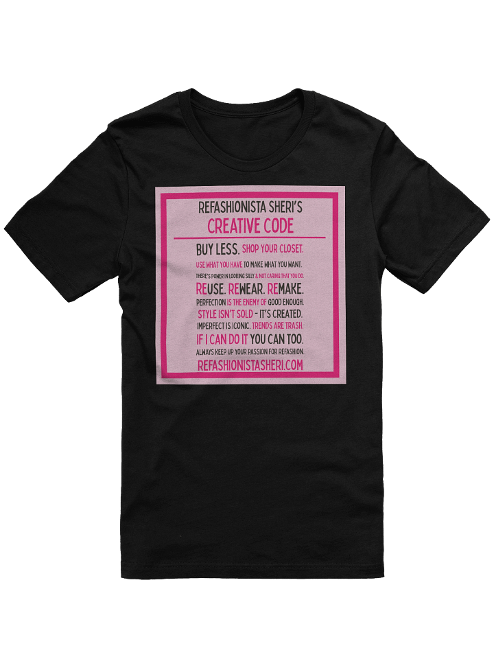 Refashionista Creative Code Tee product image (5)