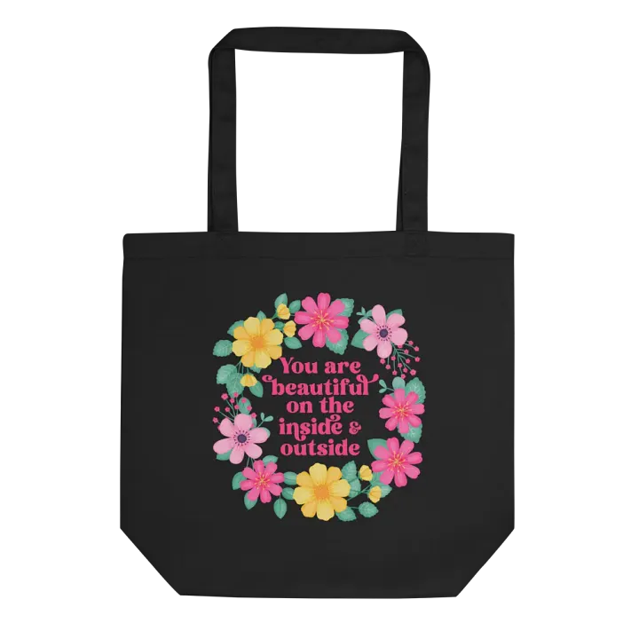 You are beautiful on the inside & outside - Tote Bag product image (2)