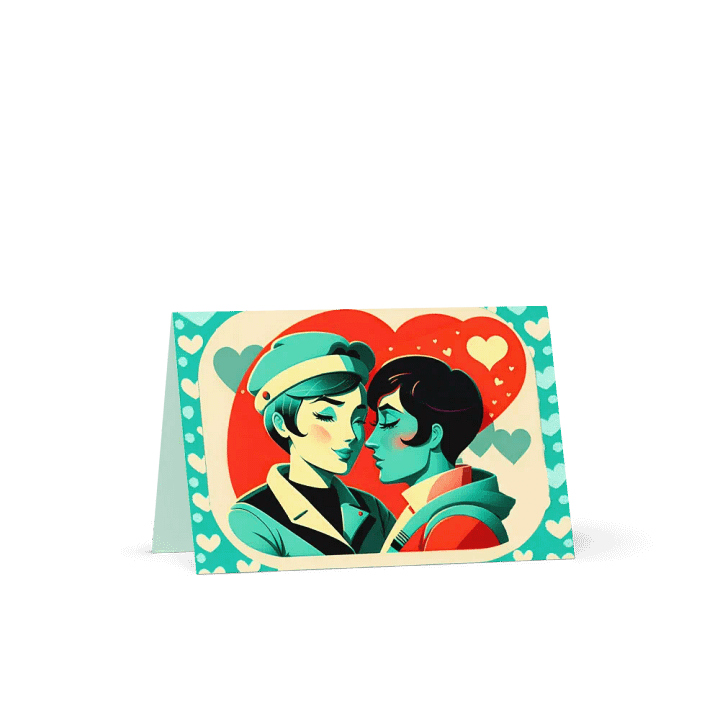 Lesbe Valentines, We Love Our Love Card product image (4)