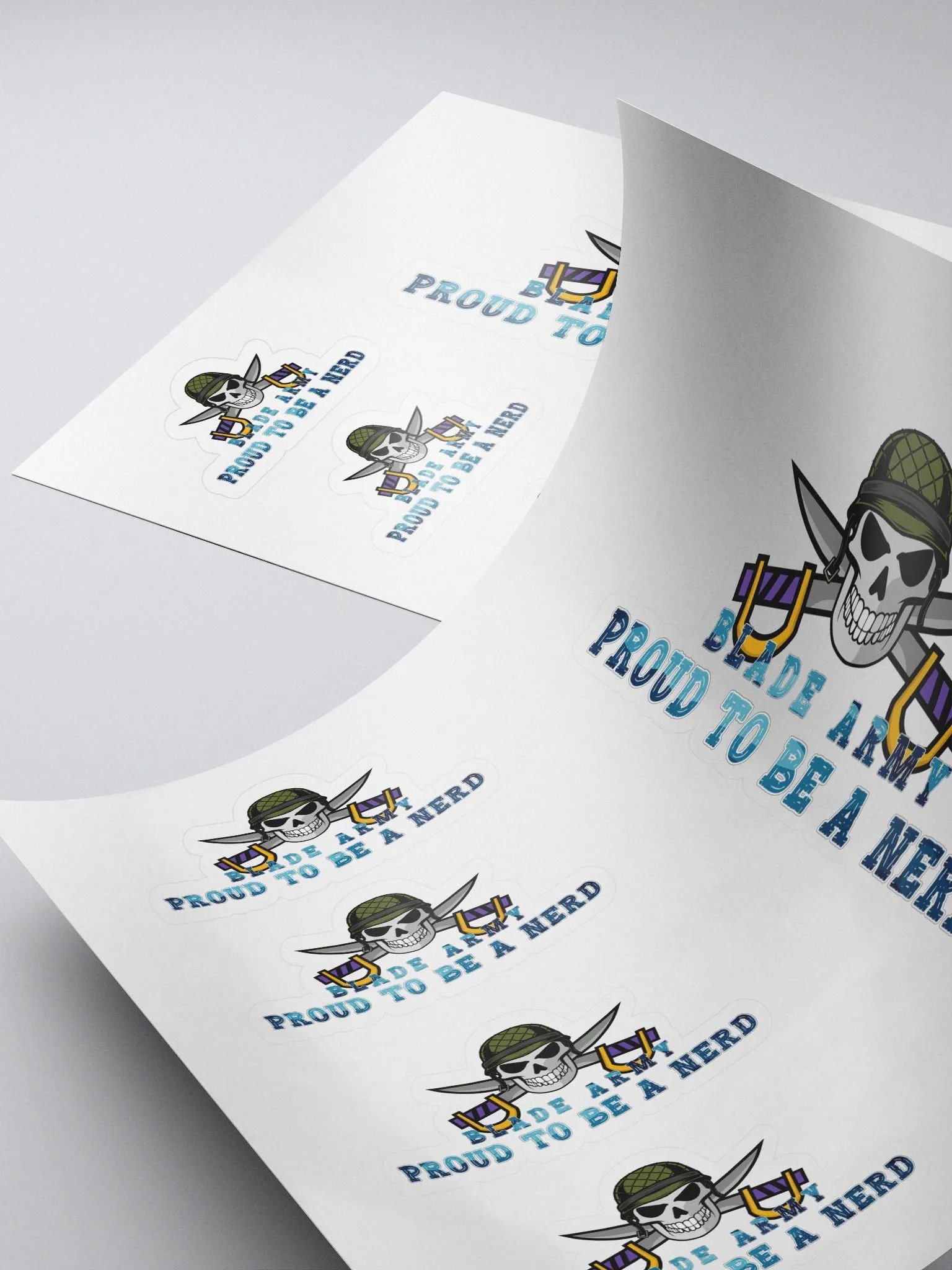 BLADE Army Proud to be a nerd Stickers product image (4)